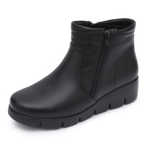 금강제화 프리웨이 여성 캐주얼 지퍼 털 부츠 RICBOC4008WFREG1