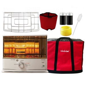 토요토미 반사식 난로 RC-K36 세트 캠핑 동계 사무실 가정용 등유