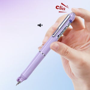 라이텍 캡리스 노크식 만년필 블랙 잉크 카트리지 5개 세트 캘리그래피,스케치,선물용, 필사