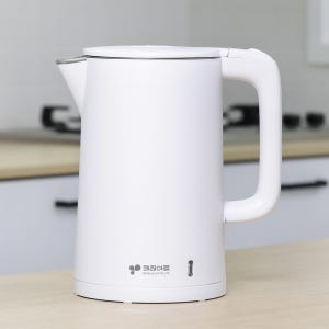 키친아트 스테인레스 대용량 무선 전기 주전자 티포트 EK17