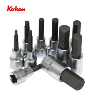 일본산 코켄 육각비트소켓세트 1/2인치 10PCS (4-19mm) 헤드복스 RS4010M