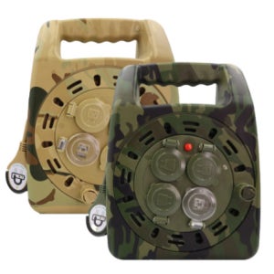 러그박스 베이직 USB 캡형 밀리터리 카모 캠핑 전기 릴선 리드선 연장선 작업선 20M