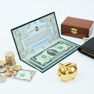 행운의 2달러 미사용 미국 지폐