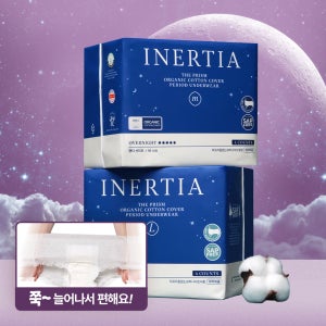 [4700만장 완판템] [2팩] 이너시아 더 프리즘 입는 오버나이트 8p