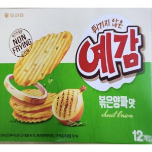 [워나점빵] 오리온 예감 볶음양파맛 204g 대용량 소포장 사무실과자 탕비실간식