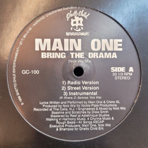 Main One – Bring The Drama 12’ LP