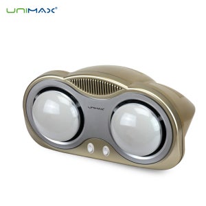 태즈컴퍼니 유니맥스 2구 시력보호 욕실 히터 램프히터 벽걸이 화장실용 550W 전기히터