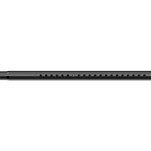 압축봉 커튼봉 옷걸이 힘센 210-260cm 블랙 두께32mm