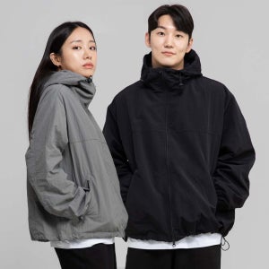 hgs 해결사 바람막이 오버핏 아메카지 윈드브레이커 남성 여성 캐쥬얼 고프코어 아우터