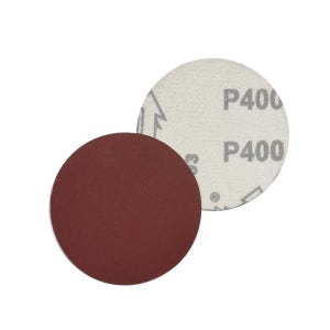 원형사포 75mm 400방 빼빠 샌드페이퍼 샌딩패드 전동드릴 샌딩기 목재 목공사포