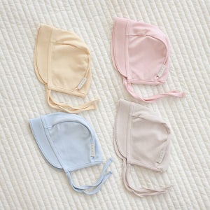 베이비앤아이 바이오워싱 챙 모자 보넷 신생아