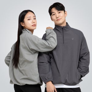 HGS 바람막이 아노락 러닝 조깅 트레이닝 하프집업