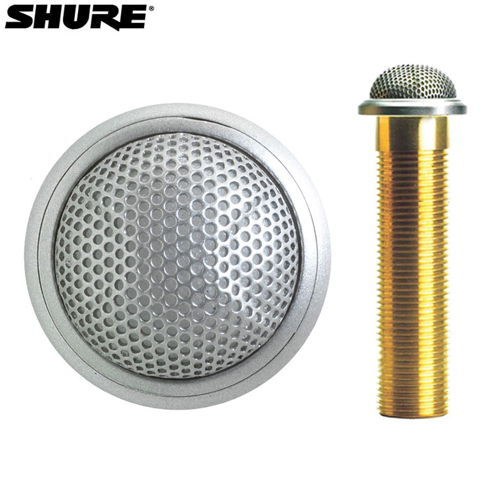 Shure 슈어 매립형마이크 MX395AL/O 바운더리마이크 콘덴서 전지향성