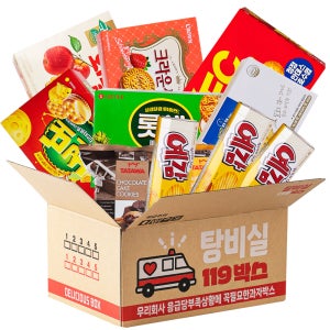 개별포장 종합과자선물세트 간식박스 단체간식선물 학교 교회