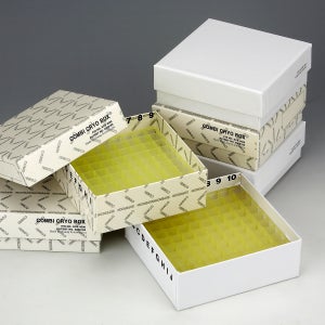 [자체생산] Combi Cryo Box 81홀 (white/yellow) 1EA