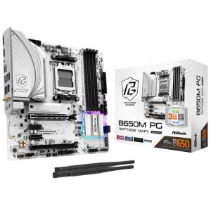 ASRock B650M PG Riptide WiFi White 에즈윈 / MPS