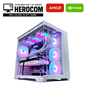영웅컴퓨터 울트라게이밍플러스 P002 - i9 14900KF 32GB 1TB RTX5070 게임용 조립컴퓨터 게이밍PC 롤 아크 둠 발로란트 베그