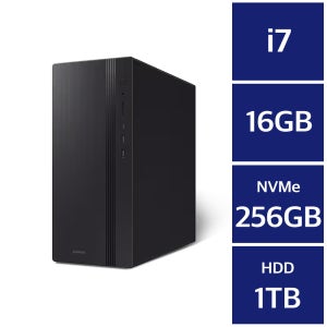 삼성 데스크탑5 DM500TGZ-AD7A Win11Pro / 16GB 램 / NVMe SSD 256GB + HDD 1TB / 윈도우11pro//