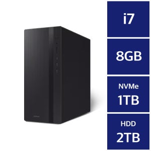 삼성 데스크탑5 DM500TGZ-AD7A Win11Pro / 8GB 램 / NVMe SSD 1TB + HDD 2TB / 윈도우11pro//