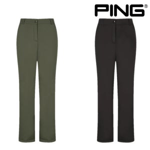 핑 골프웨어 여성 골프 바지 솔리드 구스 다운 패딩 스윙 팬츠 라운딩 선물 D4PT452