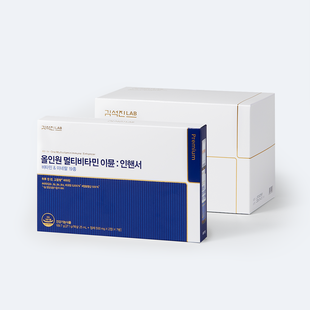 <b>김석진LAB</b> 올인원 멀티비타민 이뮨인핸서 28개입, 1개