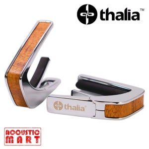 Thalia 탈리아 카포 크롬 Capo with AAA Hawaiian Koa Inlay / Chrome CC200