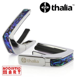 Thalia 탈리아 카포 크롬 Capo with Blue Abalone Inlay / Chrome CC200
