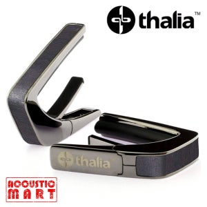 Thalia 탈리아 카포 블랙 크롬 Capo with Ebony Inked Inlay / Black Chrome CB200