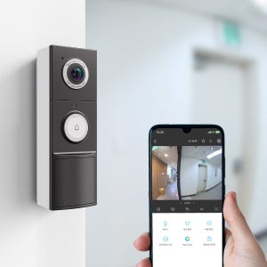 티피링크 Tapo D235 스마트 도어벨 500만화소 현관 카메라 CCTV 무선 배터리 충전 인터폰 초인종