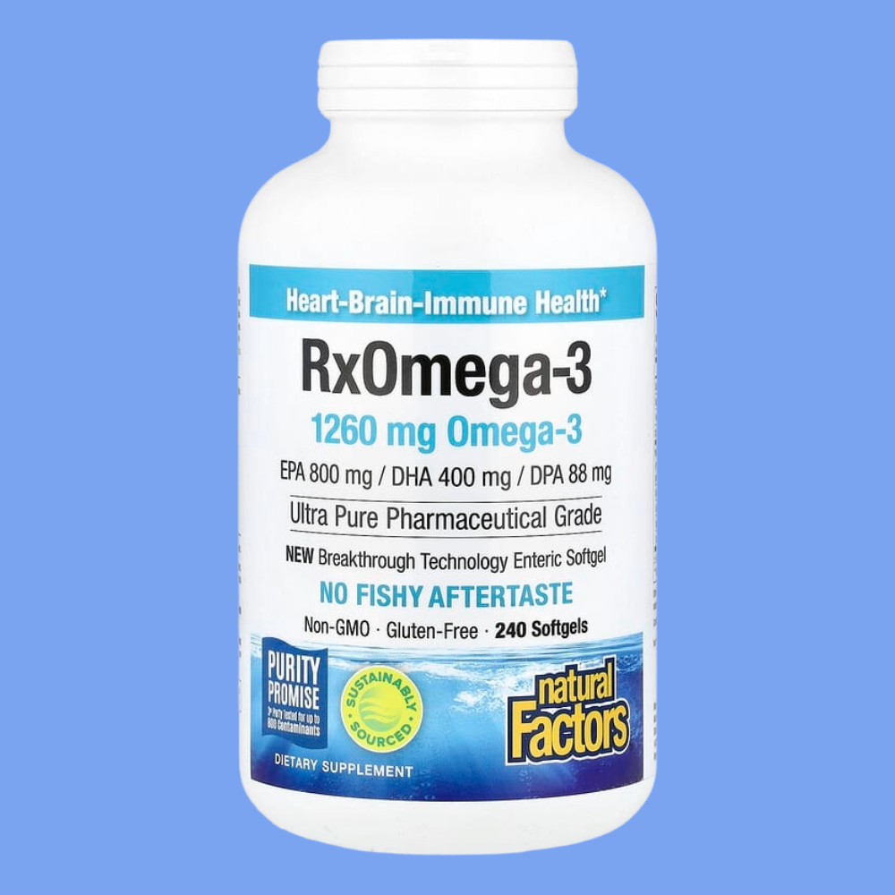 네추럴팩터스 <b>Rx 오메가</b>3 1260mg 240캡슐