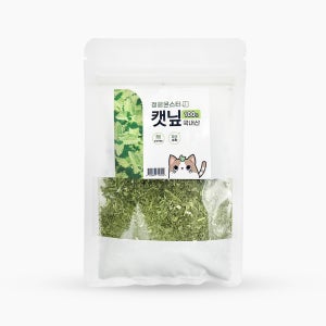 [웰컴딜 100원] 정글몬스터 국내산 건조 캣닢 10g 캣잎 고양이마약 나뭇잎 장난감 용품 활동성증가