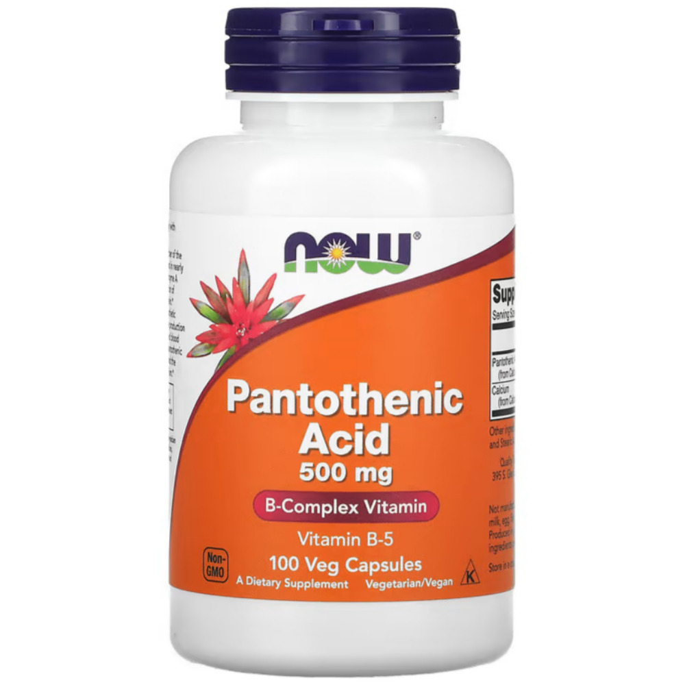 나우푸드 판토텐산 <b>Pantothenic Acid</b> 500mg 100정