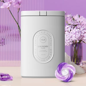 CLA 클라 국내생산 5in1 캡슐세제 컬러디스크 본품(50개+케이스) 세탁세제 향기부스터 섬유유연제 이염방지 일반드럼겸용