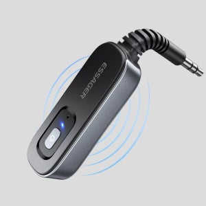 2-in-1 차량블루투스연결 송수신기 AUX 차량용블루투스리시버 블루투스 억스 에세이저