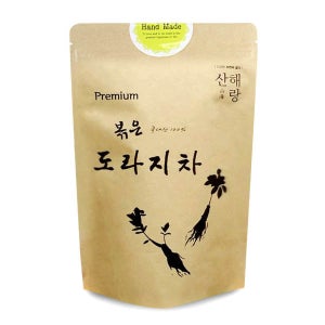 도라지차 효능 국산 볶은 기침에좋은 도라지티백