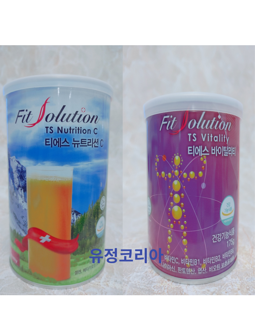 토탈<b>스위스</b>코리아 핏솔루션 2종세트(뉴트리션C+바이탈리티)