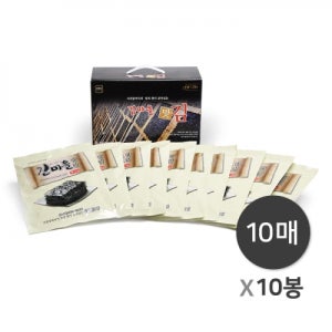 [3호] 맛있는 서천조미김 감마을맛김 재래 전장김 선물세트 10개입, 10개