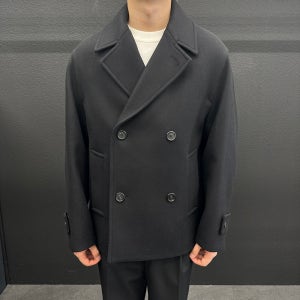 지오송지오 코트 CROP WIDELAPEL DOUBLE BLACK 아우터 ZG6CT620