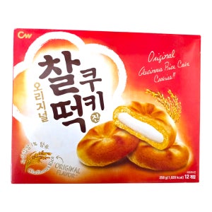 [워나점빵] CW 청우 찰떡쿠키 215g 대용량 소포장 사무실과자 탕비실간식