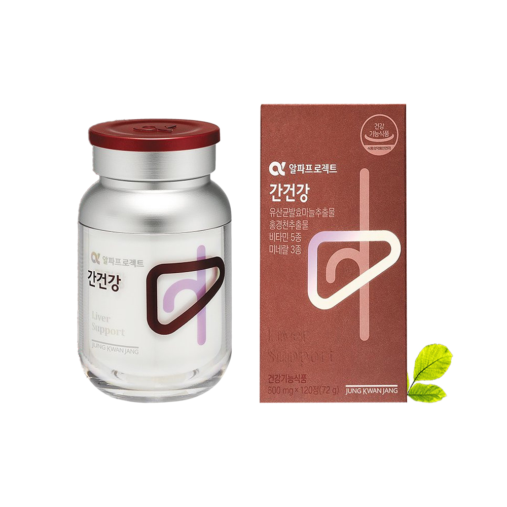 <b>정관장 알파프로젝트 간건강</b> 600mg 120정
