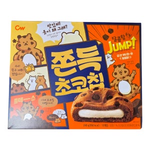 [워나점빵] CW 청우 쫀득초코칩 240g 대용량 소포장 사무실과자 탕비실간식
