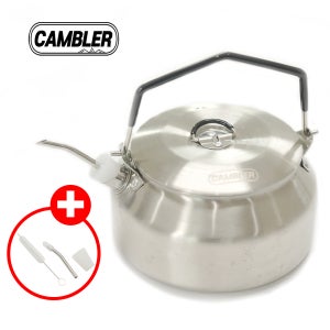 캠블러 스테인레스 캠핑 주전자 1L