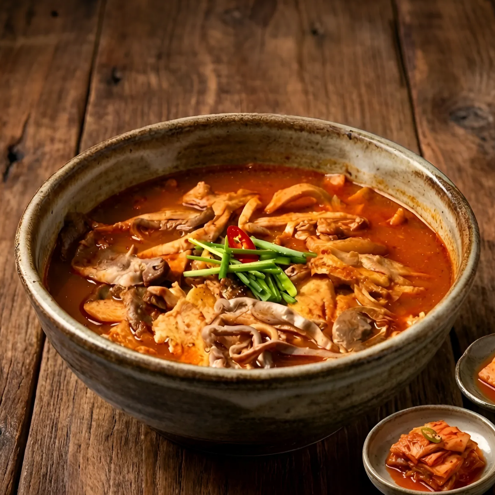 유비푸드 얼큰한 돼지 내장국밥