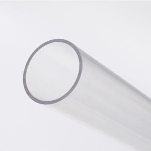 크리앤조이 60mm 아크릴 원형 파이프 50cm FLH0360 낱개