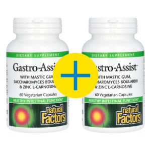 내추럴팩터스 Gastro-Assist 매스틱 검 60베지캡슐 2개
