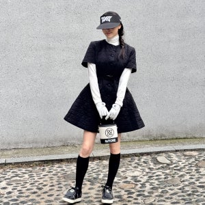 여성 골프 패딩 반팔 점퍼 여성골프웨어