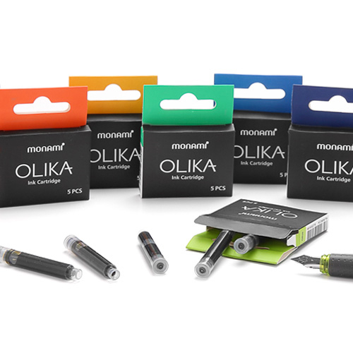 문구존 모나미 올리카OLIKA 만년필 리필 카트리지5본입