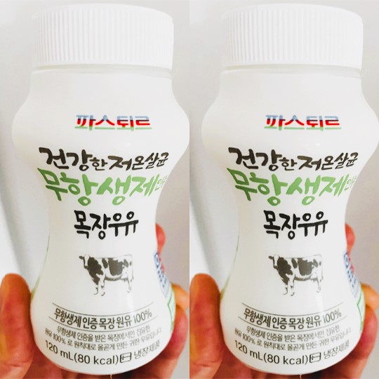 파스퇴르 건강한 저온살균 무항생제 우유