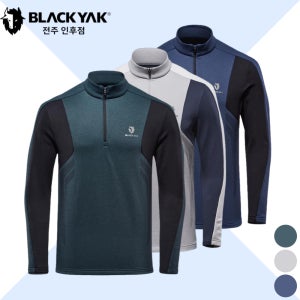 블랙야크 집업티셔츠 등산복 기모 BAC 아웃도어 남성