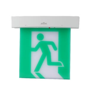 allse 피난유도등 천정형중형 단면 ICS200SL 몸체+커버+전선+브라켓+볼트